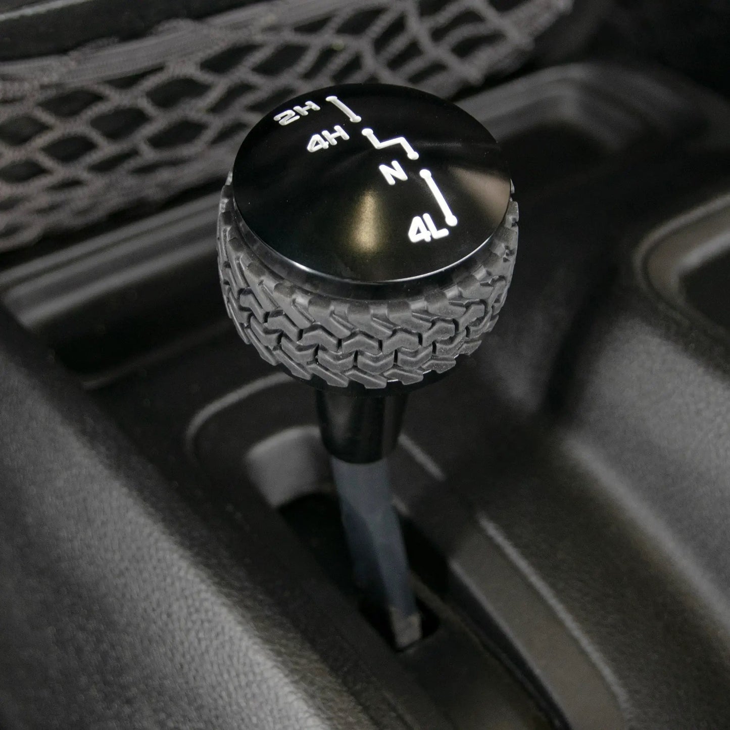 DV8 Offroad 07-18 Jeep JK 4WD Shift Knob; Black by DV8 Offroad