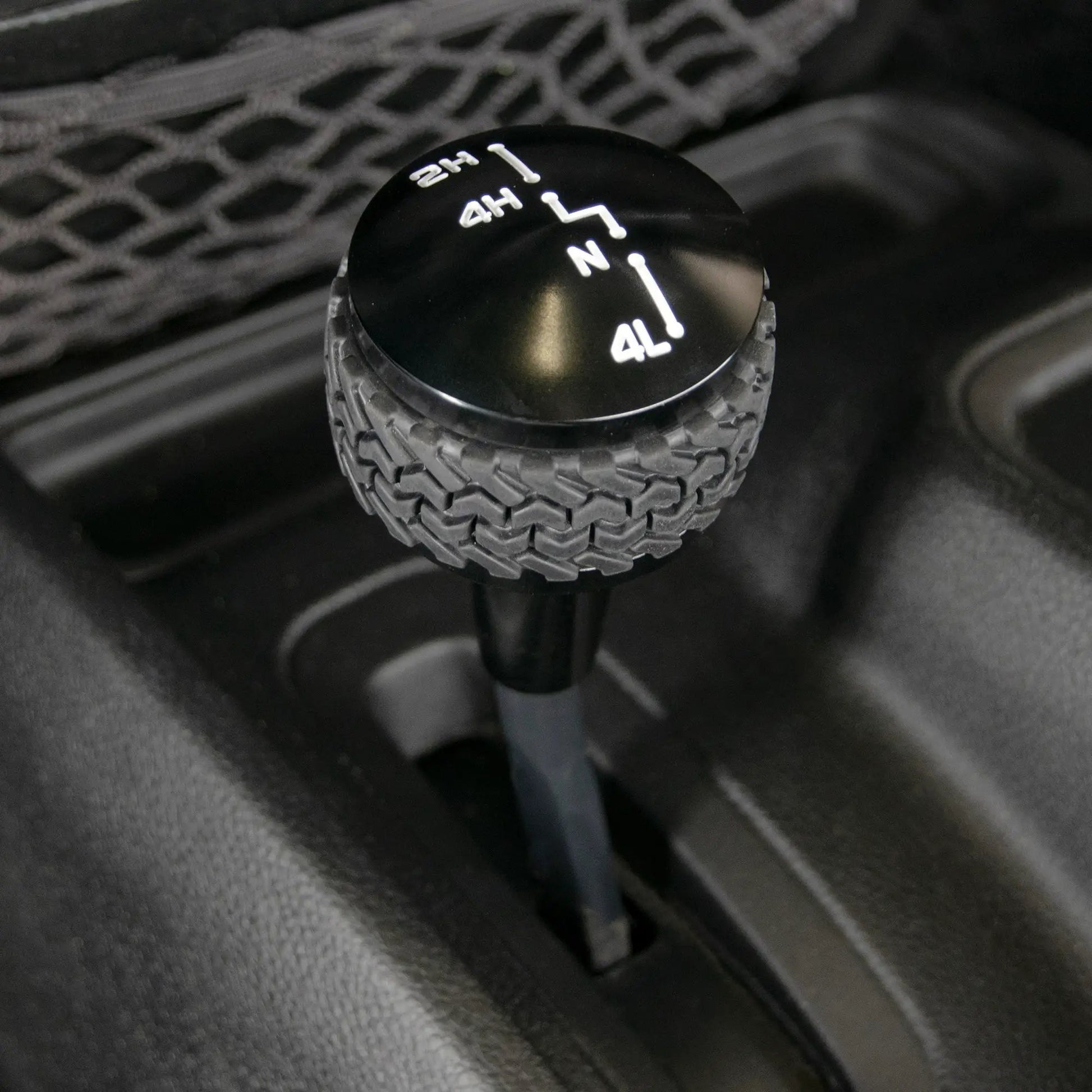 DV8 Offroad 07-18 Jeep JK 4WD Shift Knob; Black by DV8 Offroad