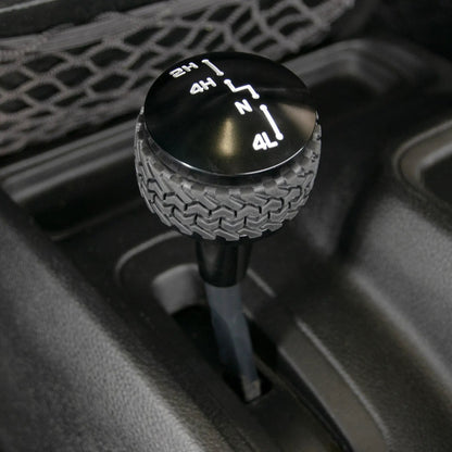 DV8 Offroad 07-18 Jeep JK 4WD Shift Knob; Black by DV8 Offroad