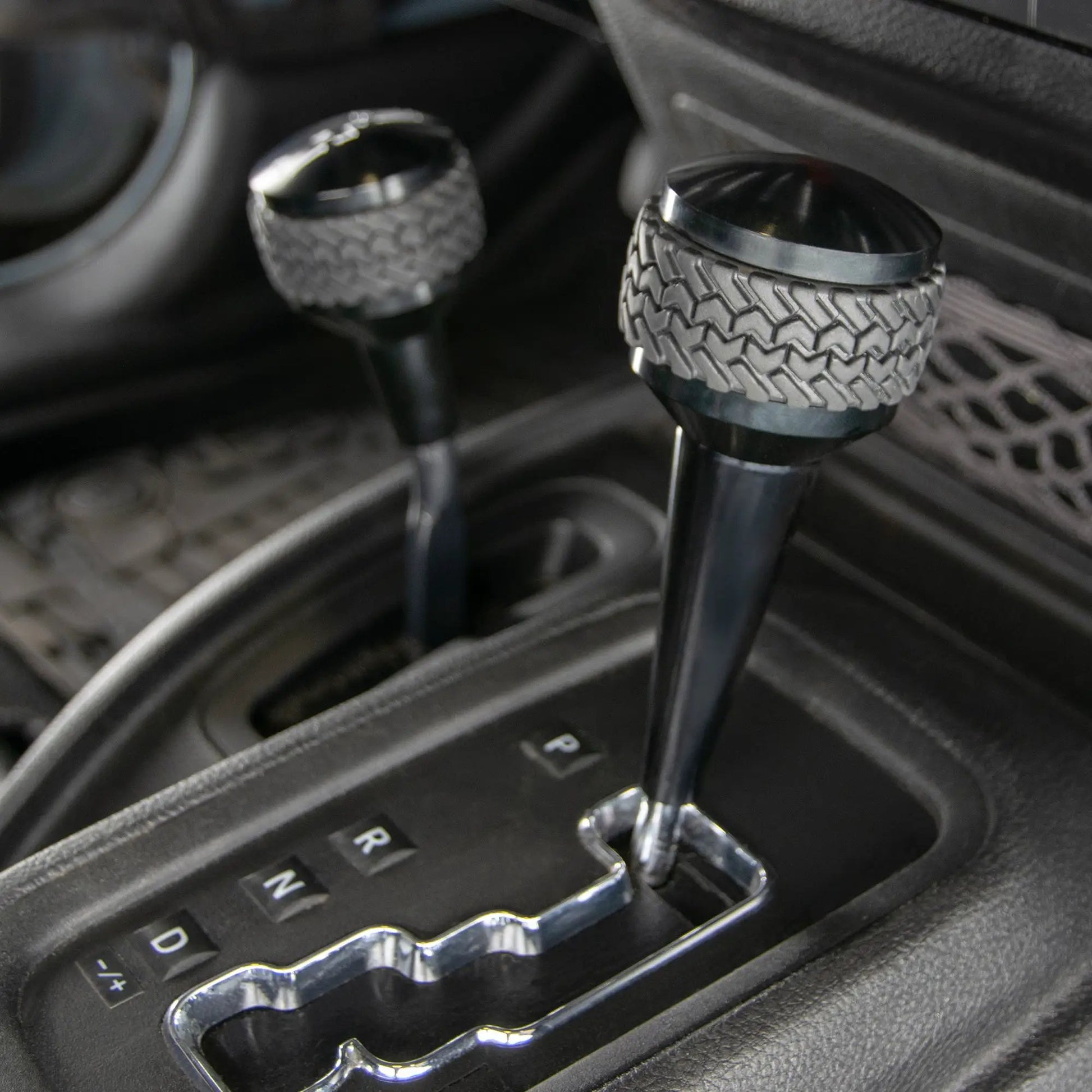 DV8 Offroad 07-18 Jeep JK 4WD Shift Knob; Black by DV8 Offroad
