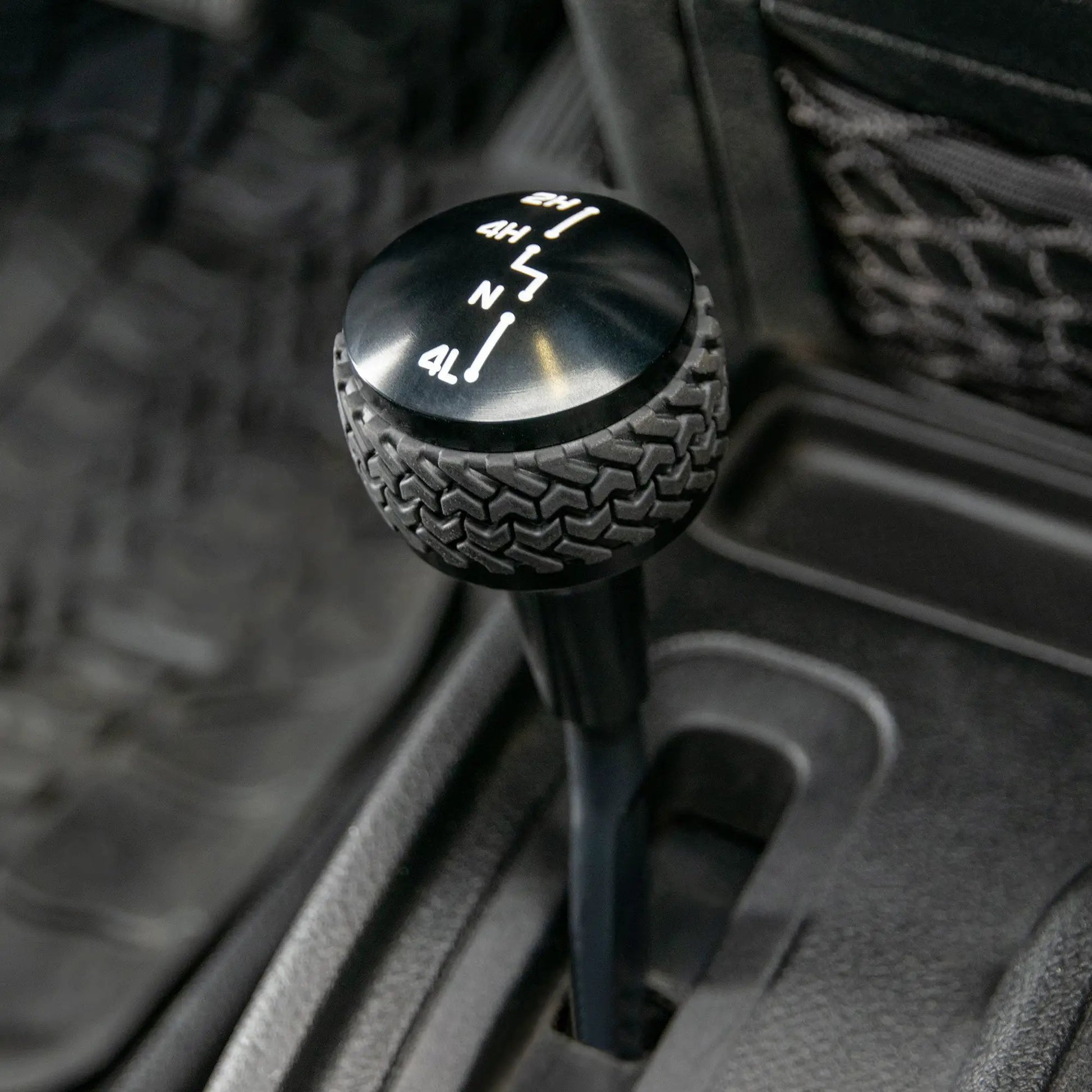 DV8 Offroad 07-18 Jeep JK 4WD Shift Knob; Black by DV8 Offroad