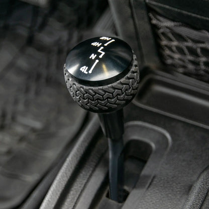 DV8 Offroad 07-18 Jeep JK 4WD Shift Knob; Black by DV8 Offroad