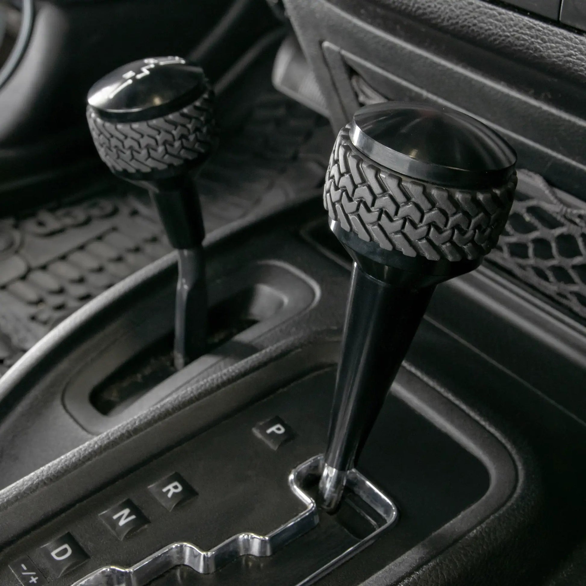 DV8 Offroad 07-18 Jeep JK 4WD Shift Knob; Black by DV8 Offroad