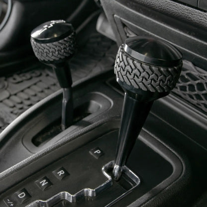 DV8 Offroad 07-18 Jeep JK 4WD Shift Knob; Black by DV8 Offroad