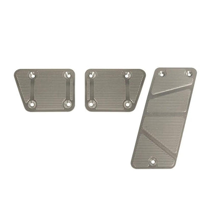 DV8 Offroad 07-13 Jeep JK Pedal Covers; 3-Pieces; Manual; Billet by DV8 Offroad