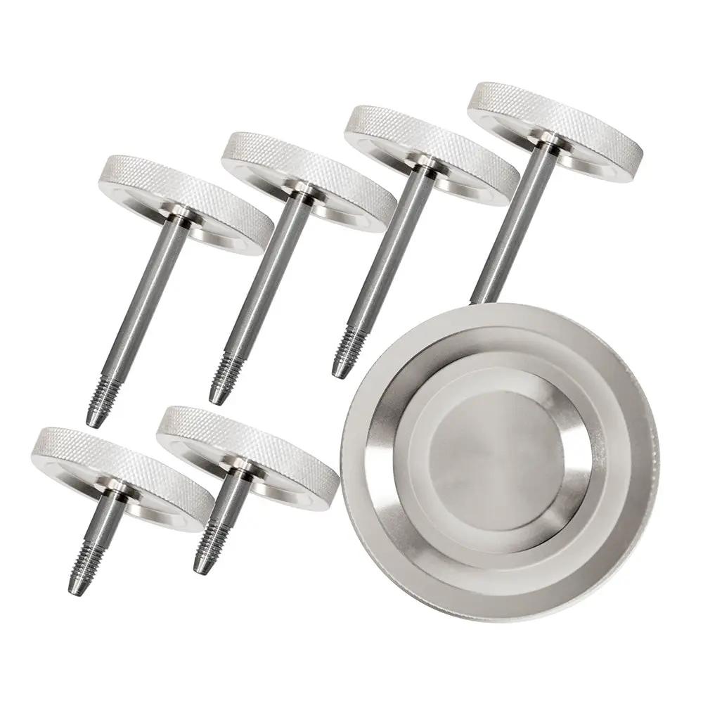 DV8 Offroad 07-18 Jeep JK 4-Door Surround Knobs; Billet by DV8 Offroad