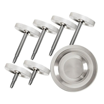 DV8 Offroad 07-18 Jeep JK 4-Door Surround Knobs; Billet by DV8 Offroad