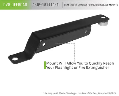 DV8 Offroad Seat Mount Bracket For Quick Release Mounts by DV8 Offroad