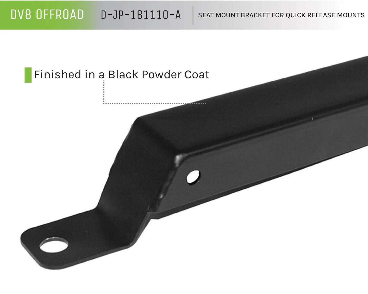 DV8 Offroad Seat Mount Bracket For Quick Release Mounts by DV8 Offroad