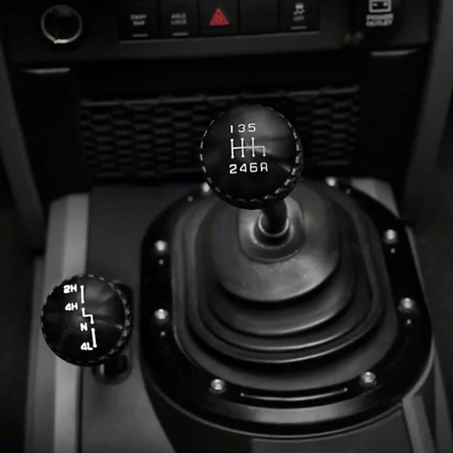 DV8 Offroad 11-18 Jeep JK 6-Speed Shift Knob; Black by DV8 Offroad