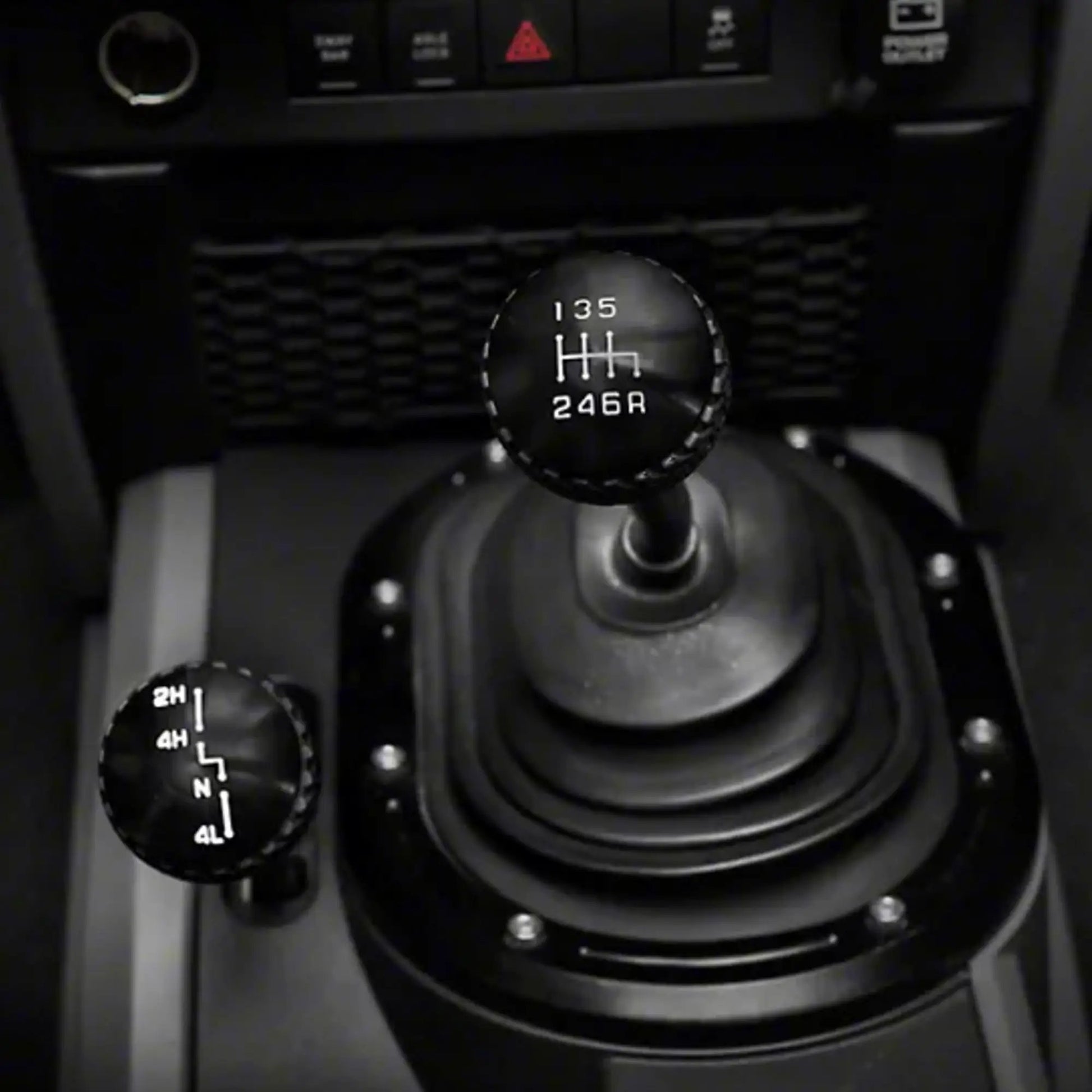 DV8 Offroad 11-18 Jeep JK 6-Speed Shift Knob; Black by DV8 Offroad