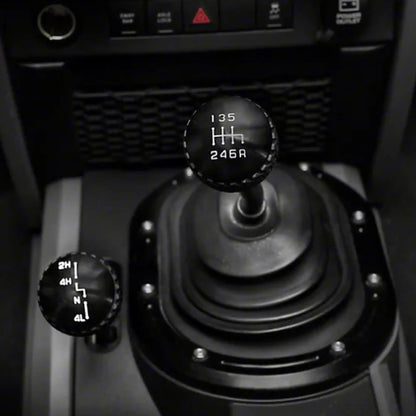 DV8 Offroad 11-18 Jeep JK 6-Speed Shift Knob; Black by DV8 Offroad