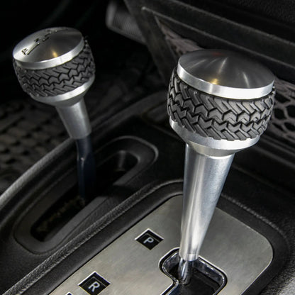 DV8 Offroad 11-18 Jeep JK Auto Trans Shift Knob; Silver by DV8 Offroad