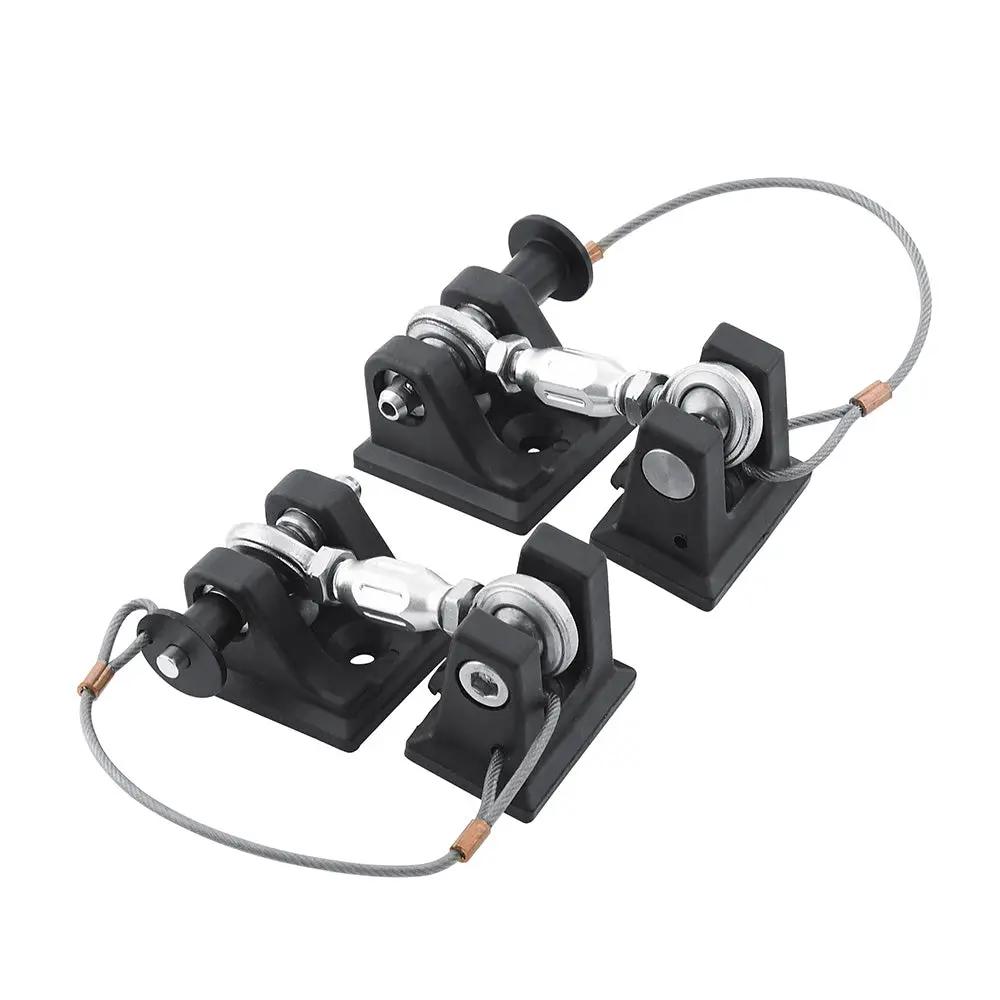 DV8 Offroad 07-18 Jeep JK Hood Hold Down; Pair by DV8 Offroad