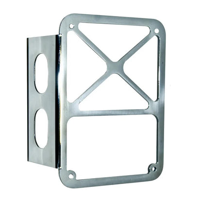 DV8 Offroad 07-18 Jeep JK Tail Lamp Guard; Stainless by DV8 Offroad