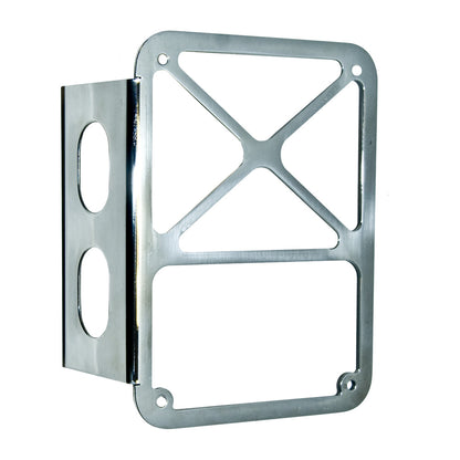 DV8 Offroad 07-18 Jeep JK Tail Lamp Guard; Stainless by DV8 Offroad