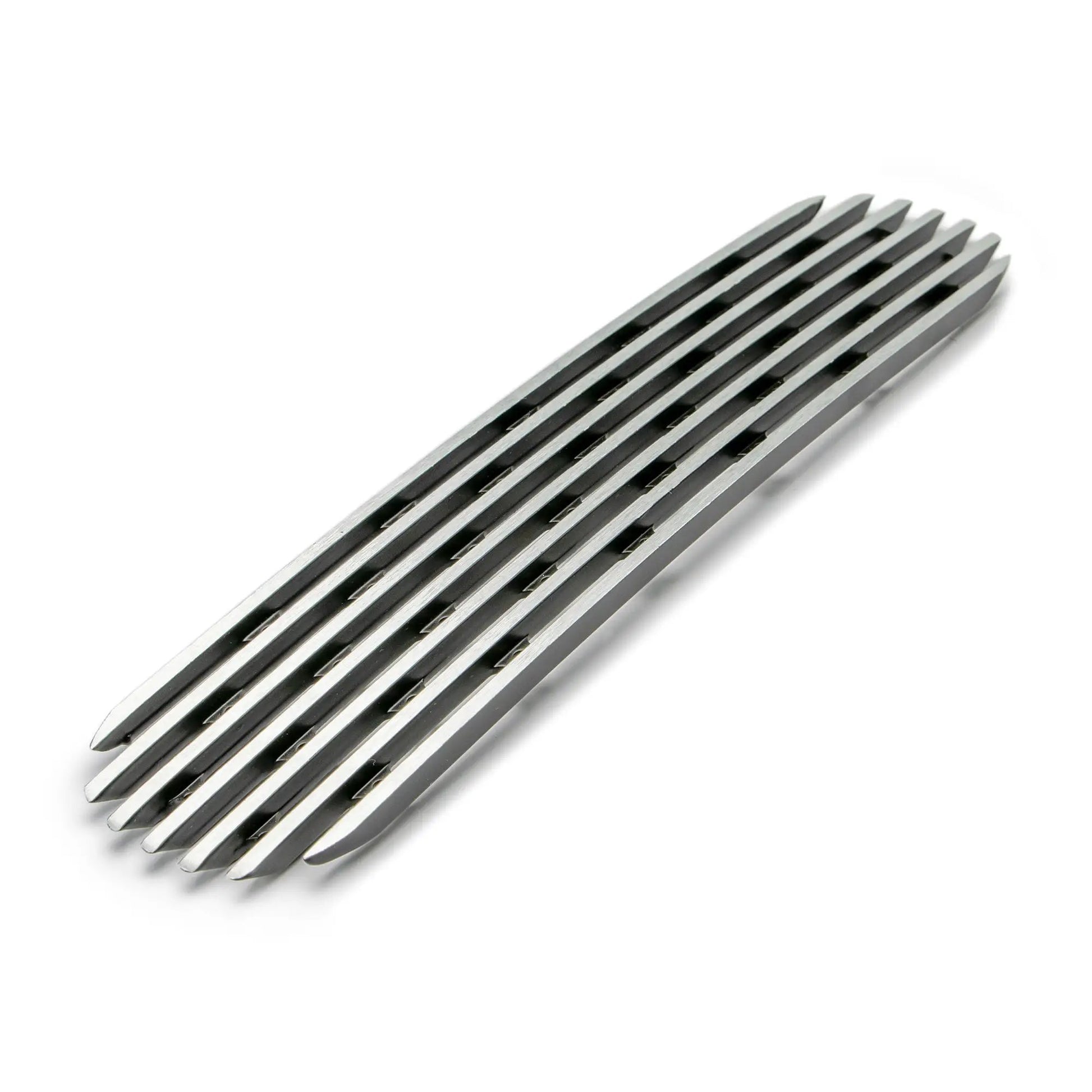 DV8 Offroad 07-18 Jeep JK Grill Inserts; 7-Pieces; Brushed by DV8 Offroad