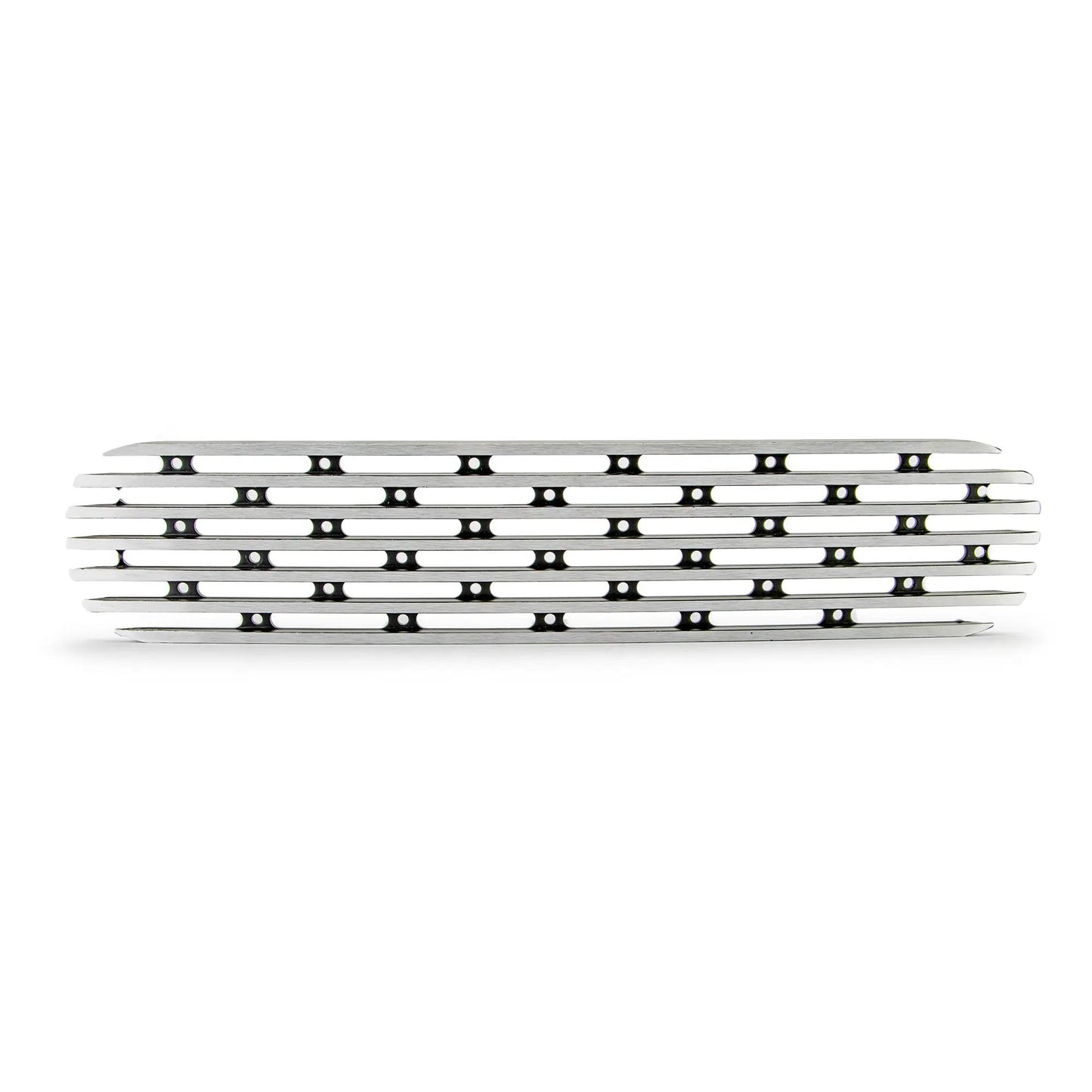 DV8 Offroad 07-18 Jeep JK Grill Inserts; 7-Pieces; Brushed by DV8 Offroad