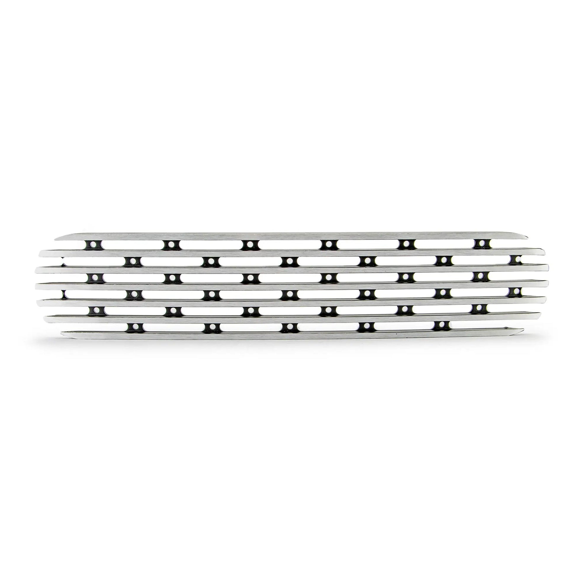 DV8 Offroad 07-18 Jeep JK Grill Inserts; 7-Pieces; Polished by DV8 Offroad