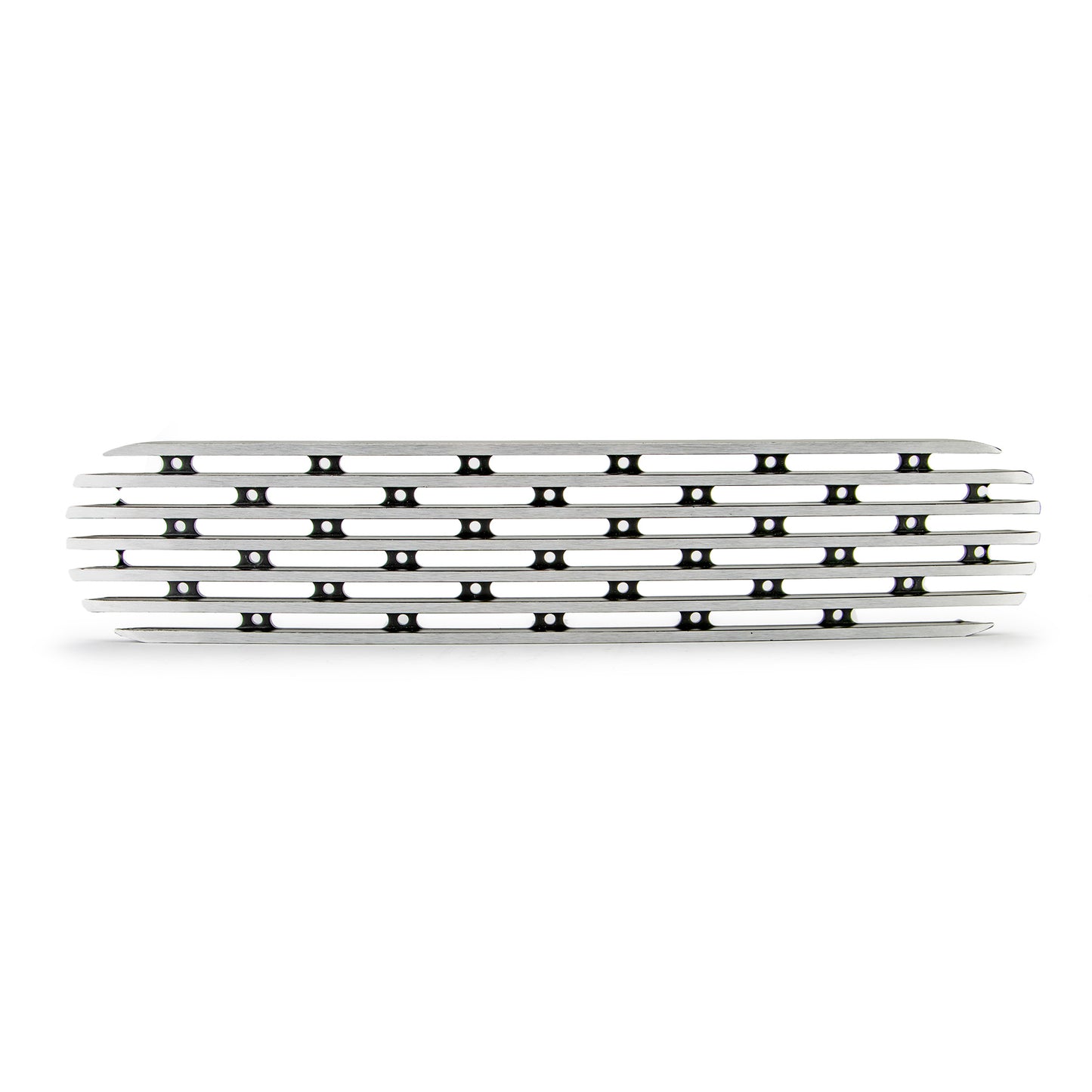 DV8 Offroad 07-18 Jeep JK Grill Inserts; 7-Pieces; Polished by DV8 Offroad