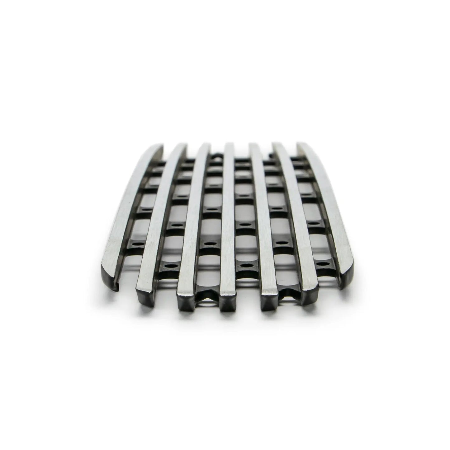 DV8 Offroad 07-18 Jeep JK Grill Inserts; 7-Pieces; Polished by DV8 Offroad