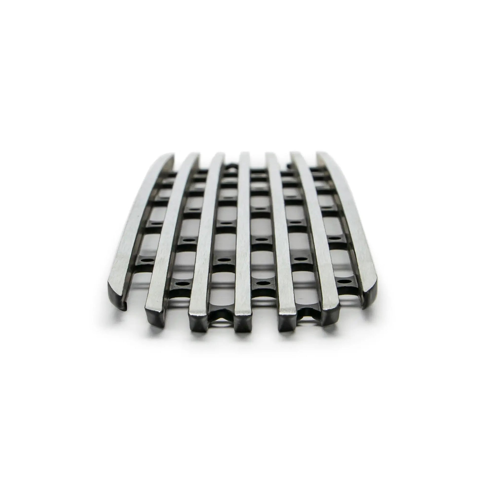DV8 Offroad 07-18 Jeep JK Grill Inserts; 7-Pieces; Polished by DV8 Offroad