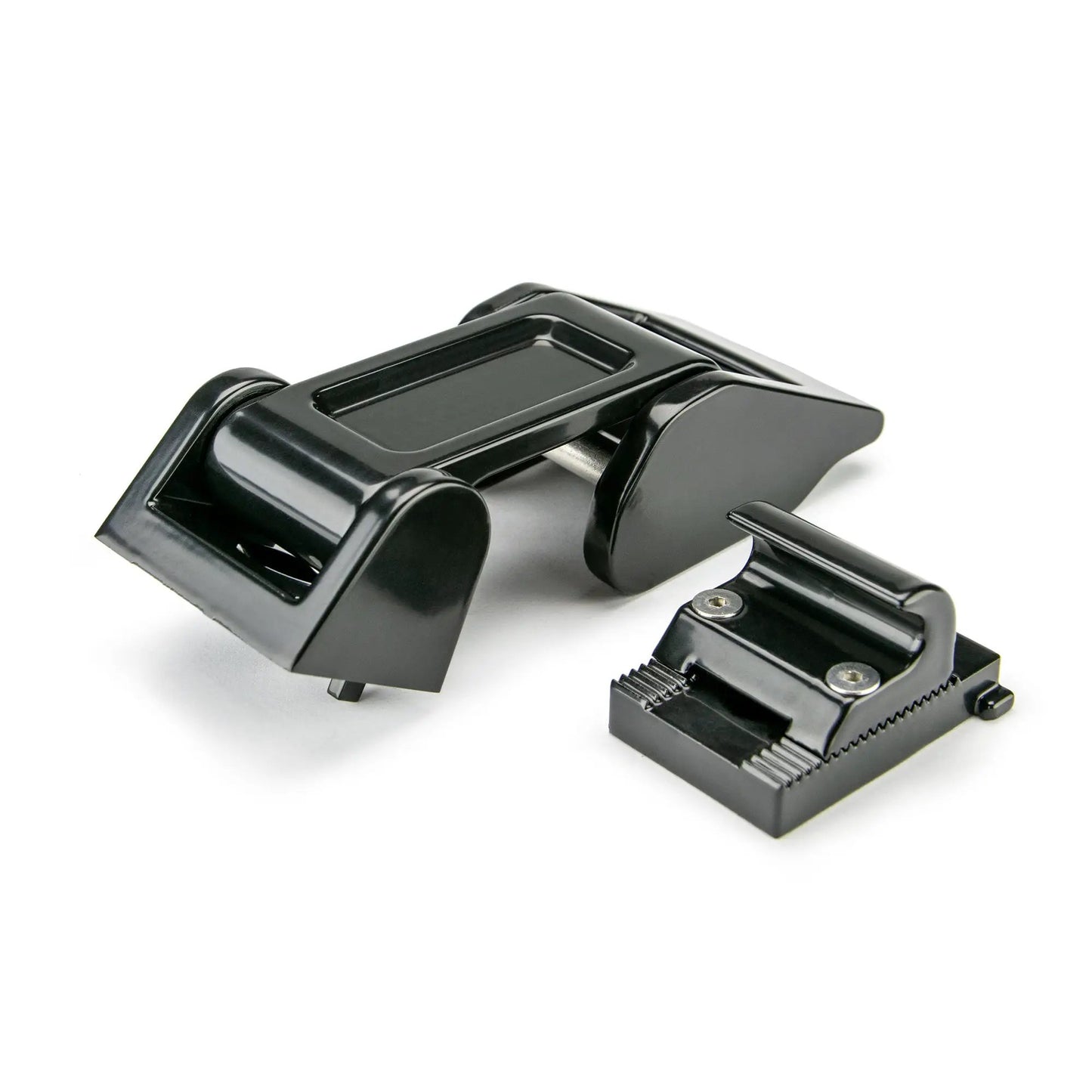 DV8 Offroad 07-18 Jeep JK Rocklaw Hood Catch System; Pair by DV8 Offroad