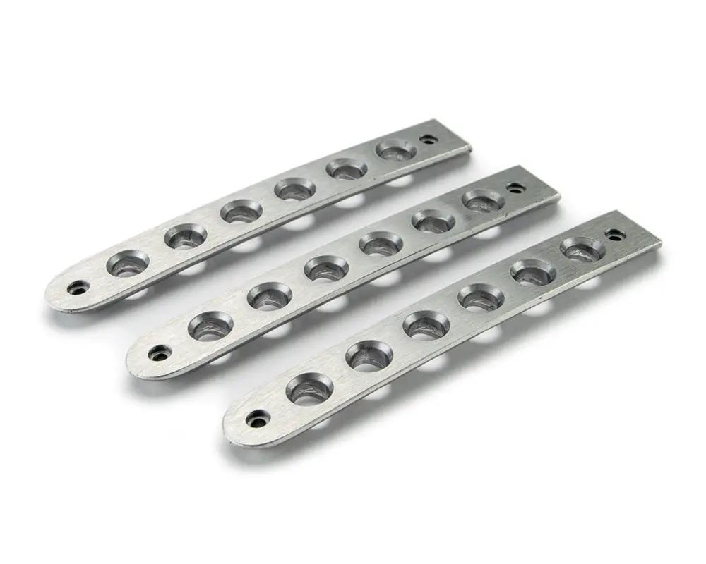 DV8 Offroad 07-18 Jeep JK 2-Door Aluminum Door Handle Inserts; 3-Pieces by DV8 Offroad