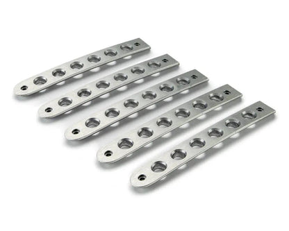 DV8 Offroad 07-18 Jeep JK 4-Door Aluminum Door Handle Inserts; 5-Pieces by DV8 Offroad