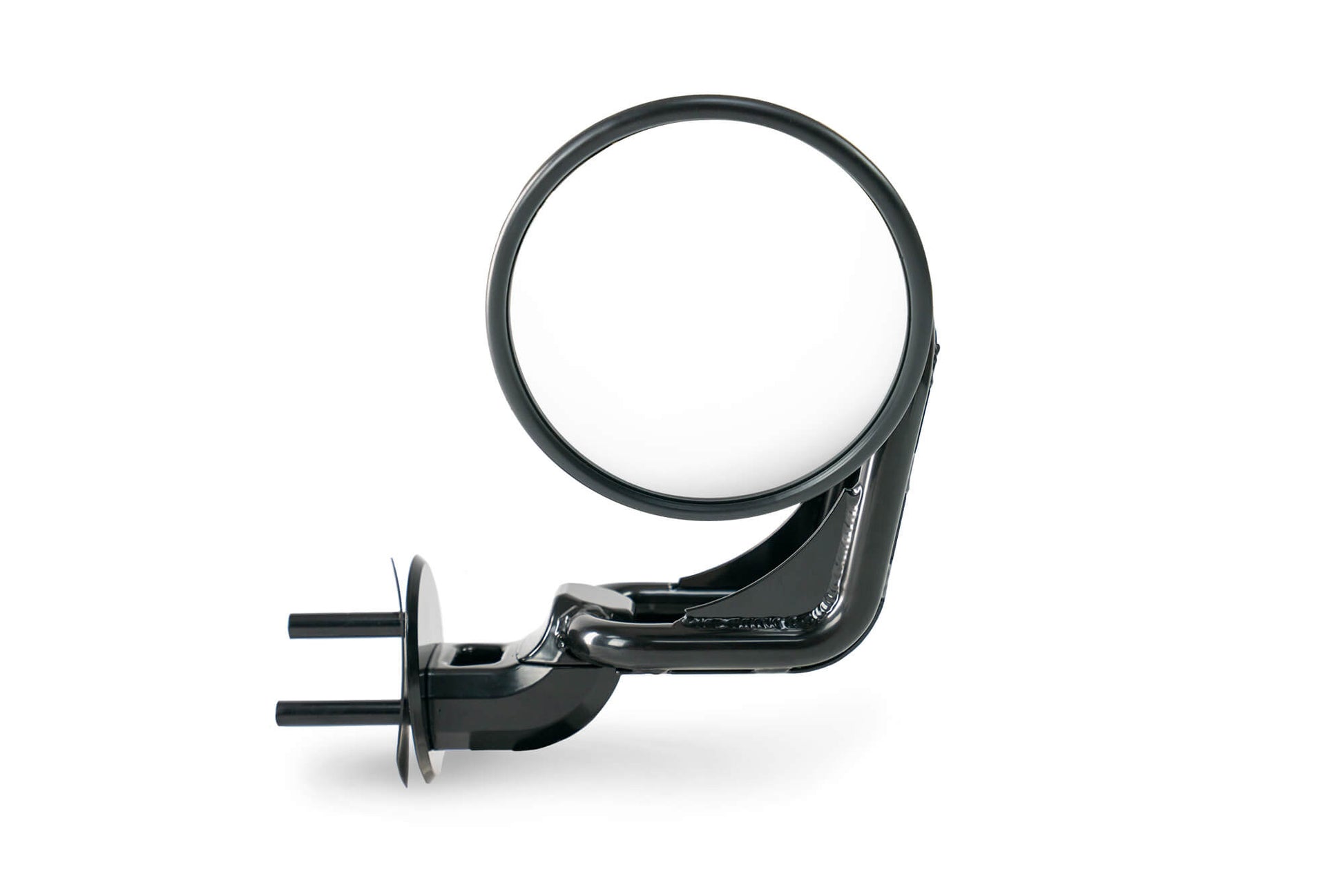 DV8 Offroad 07-18 Jeep JK Tubular Mirrors; Black by DV8 Offroad
