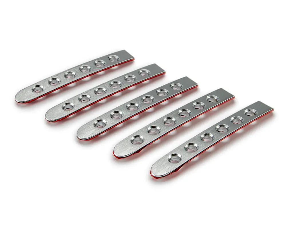 DV8 Offroad 07-18 Jeep JK 4-Door Aluminum Door Handle Insert; 5-Pieces by DV8 Offroad
