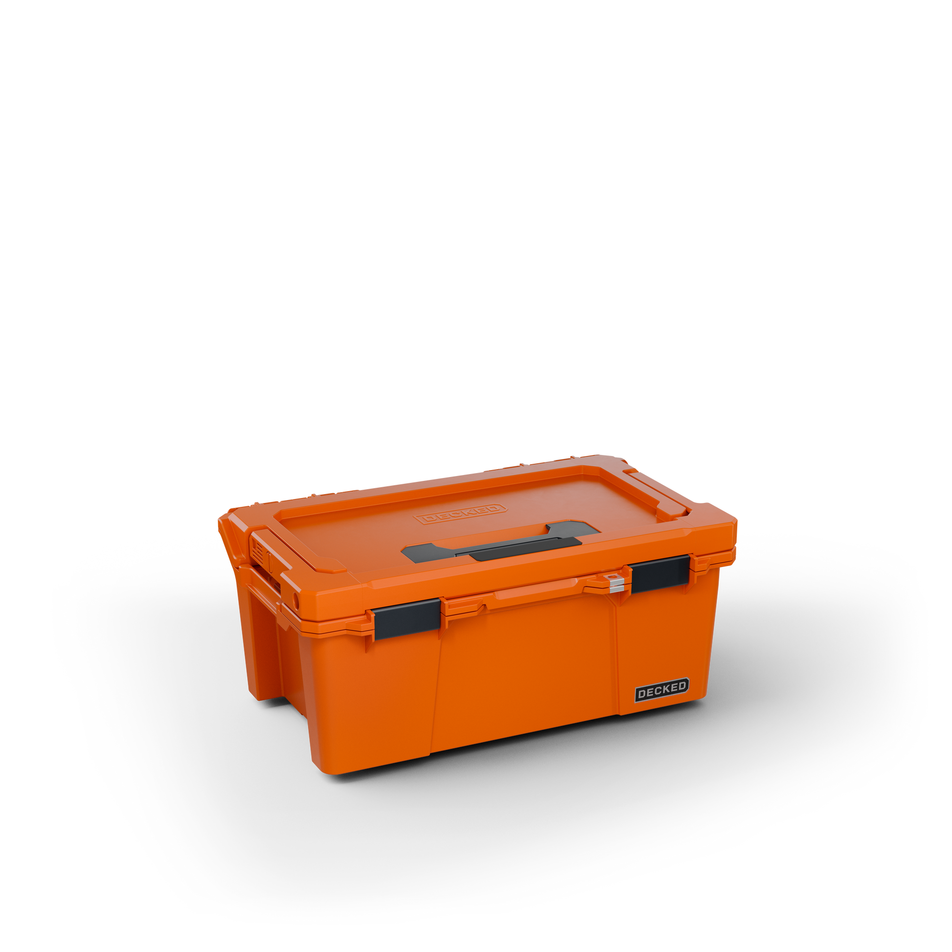 DECKED Sixer 16 - includes one (1) tray - blaze orange with black latches by DECKED