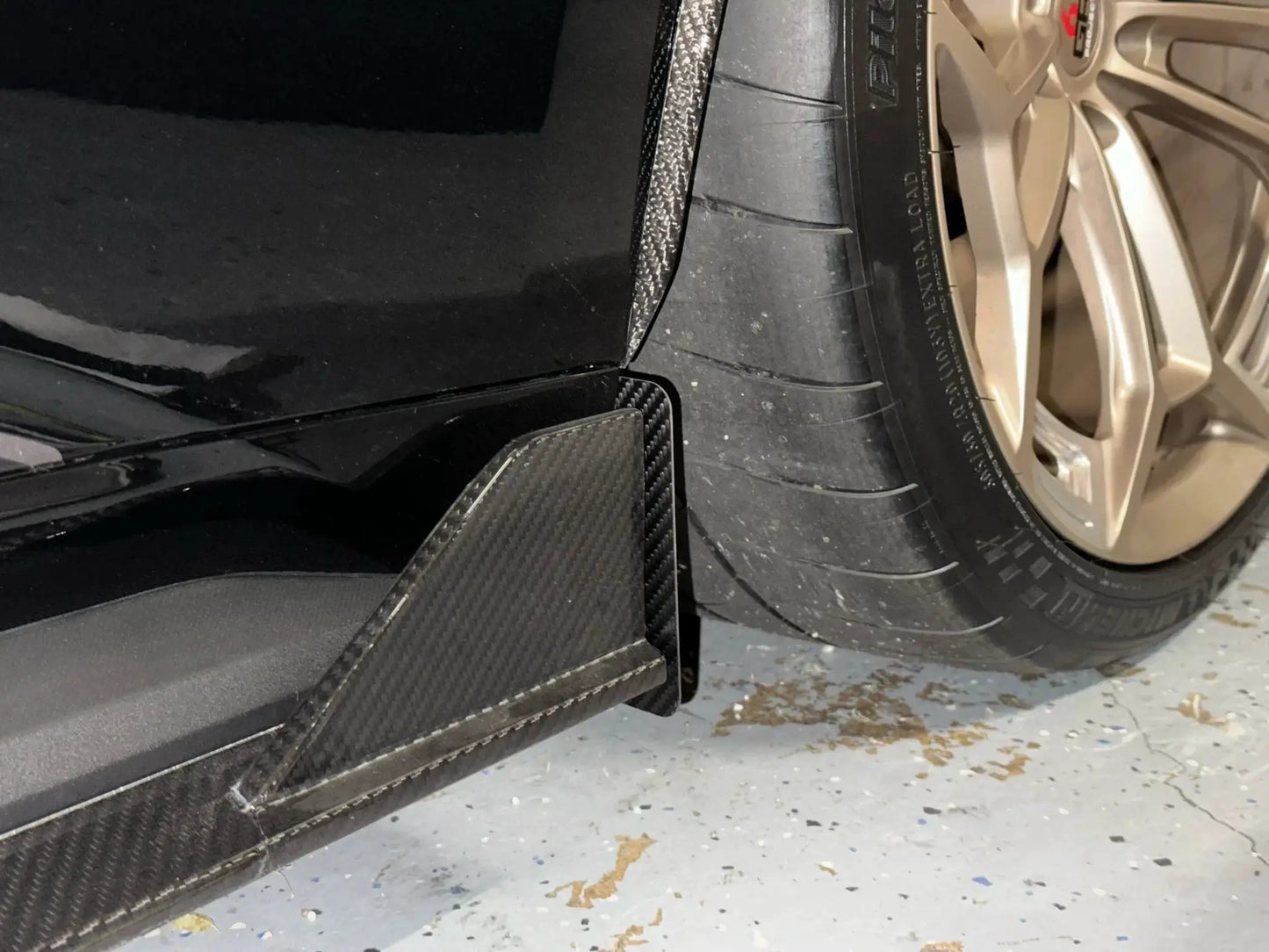 NYTOP 2024-Current Ford Mustang Front Splash Guard by NYTOP