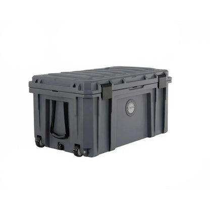 OVS D.B.S. - Dark Grey 169 QT Dry Box with Wheels, Drain, and Bottle Opener by OVS