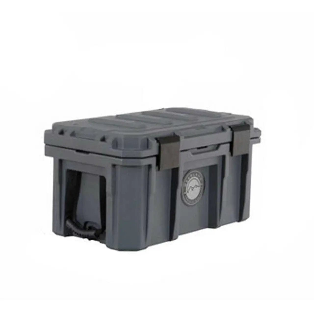 OVS D.B.S. - Dark Grey 53 QT Dry Box with Wheels, Drain, and Bottle Opener by OVS