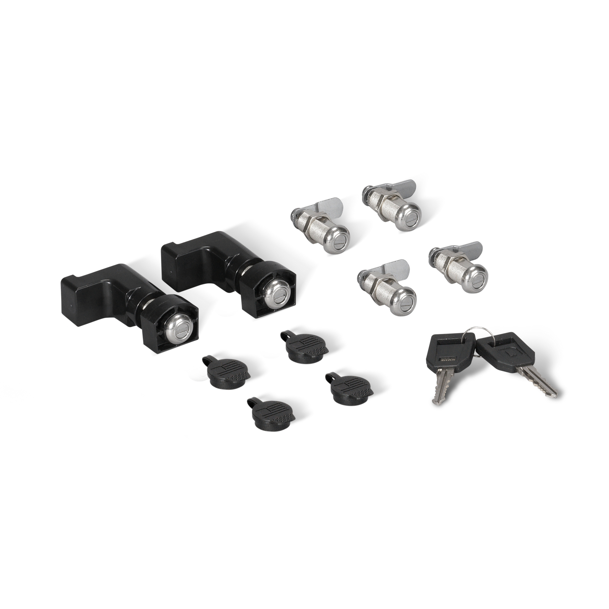 DECKED Lock set - six (6) with two matching keys for vX & vY drawers and stash bins by DECKED