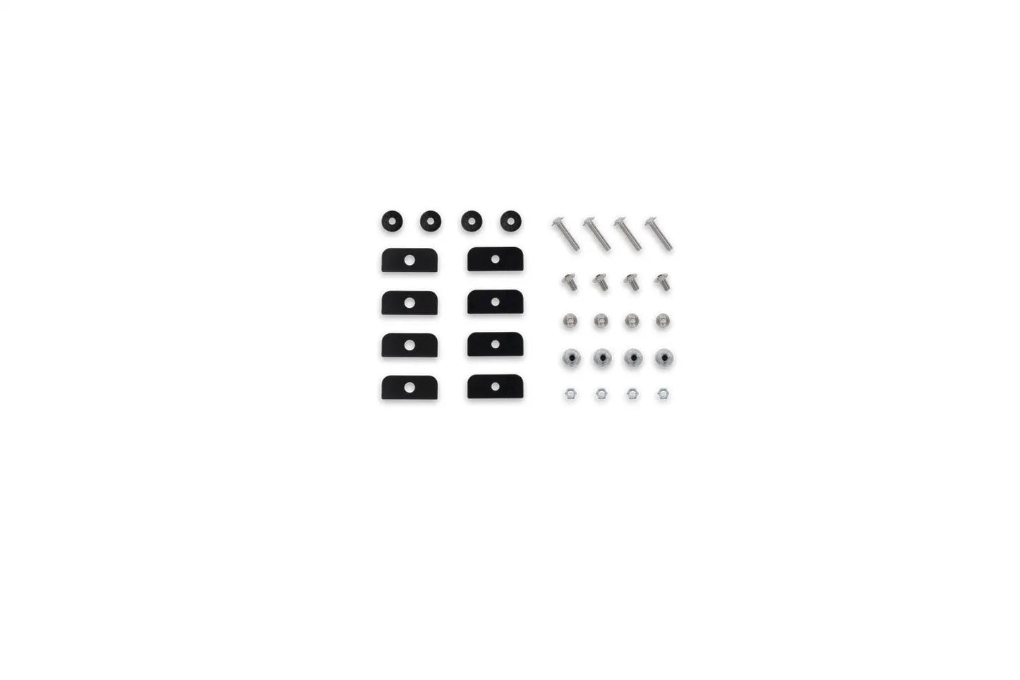 DECKED D-co Case Mounting Kit for T-Track - hardware kit for drilled installation of cases to T-Track Metric M61 by DECKED
