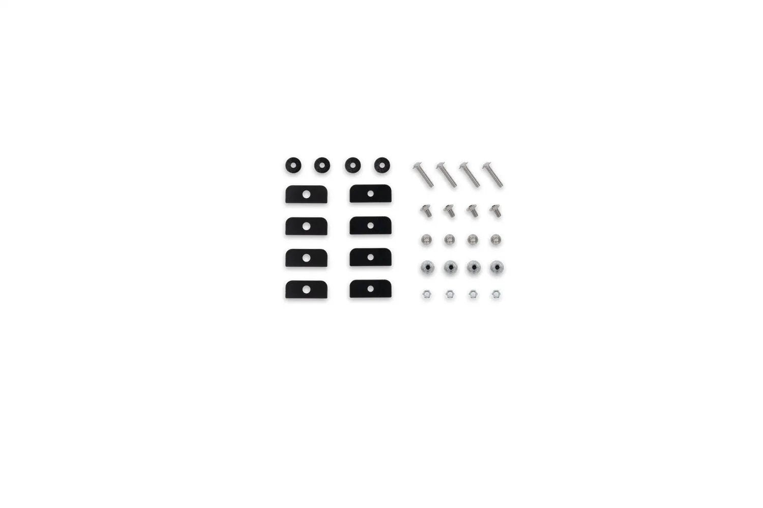 DECKED D-co Case Mounting Kit for T-Track - hardware kit for drilled installation of cases to T-Track Metric M61 by DECKED