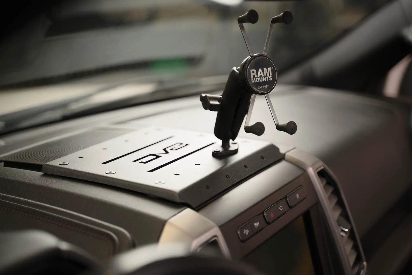 DV8 Offroad 2015-2020 F-150 & 2017-2021 F-250/350 Digital Device Dash Mount by DV8 Offroad