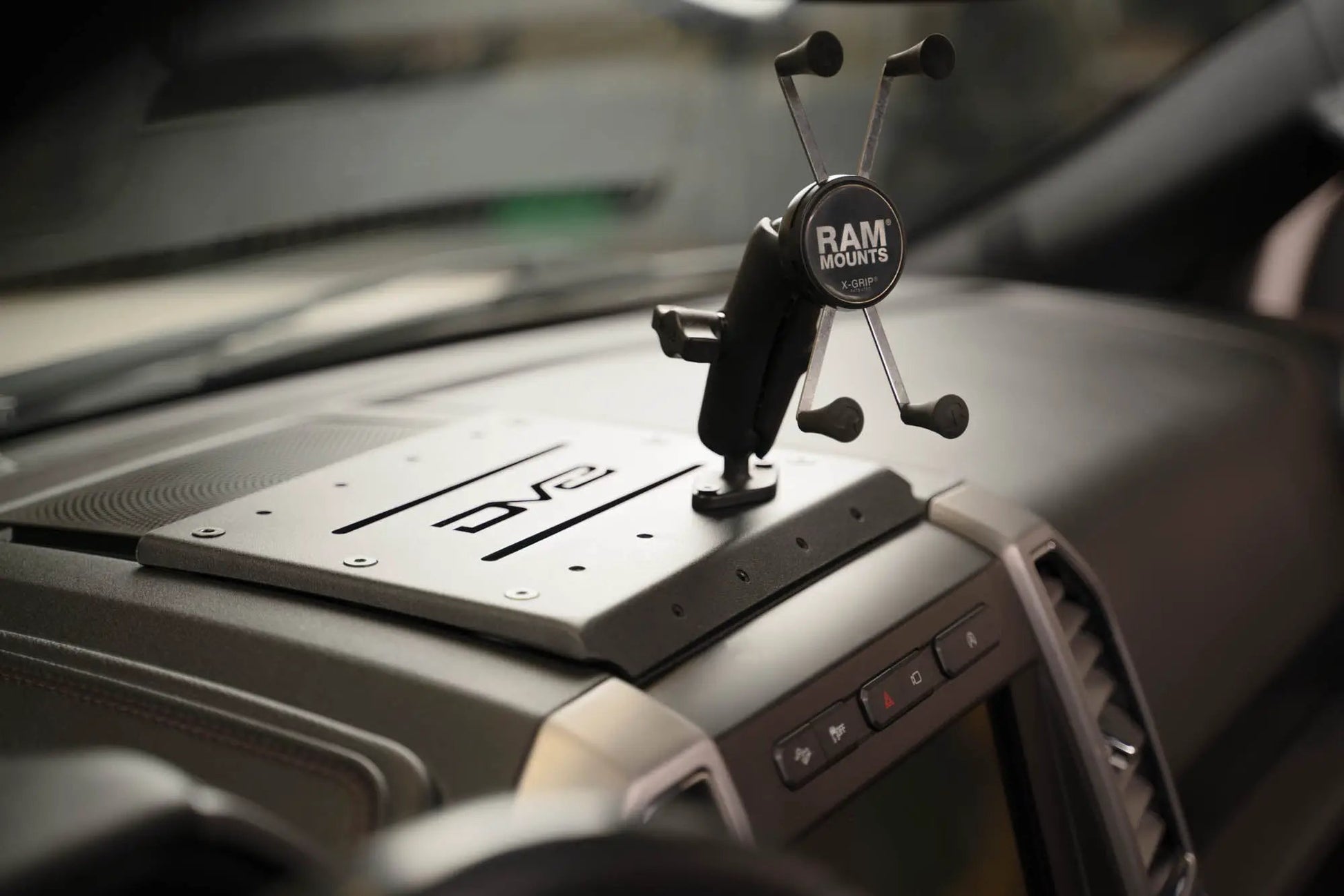 DV8 Offroad 2015-2020 F-150 & 2017-2021 F-250/350 Digital Device Dash Mount by DV8 Offroad