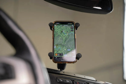 DV8 Offroad 2015-2020 F-150 & 2017-2021 F-250/350 Digital Device Dash Mount by DV8 Offroad