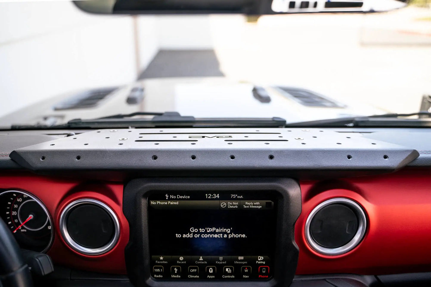 DV8 Offroad Tailored fit to the Jeep dash with a direct bolt on design. by DV8 Offroad