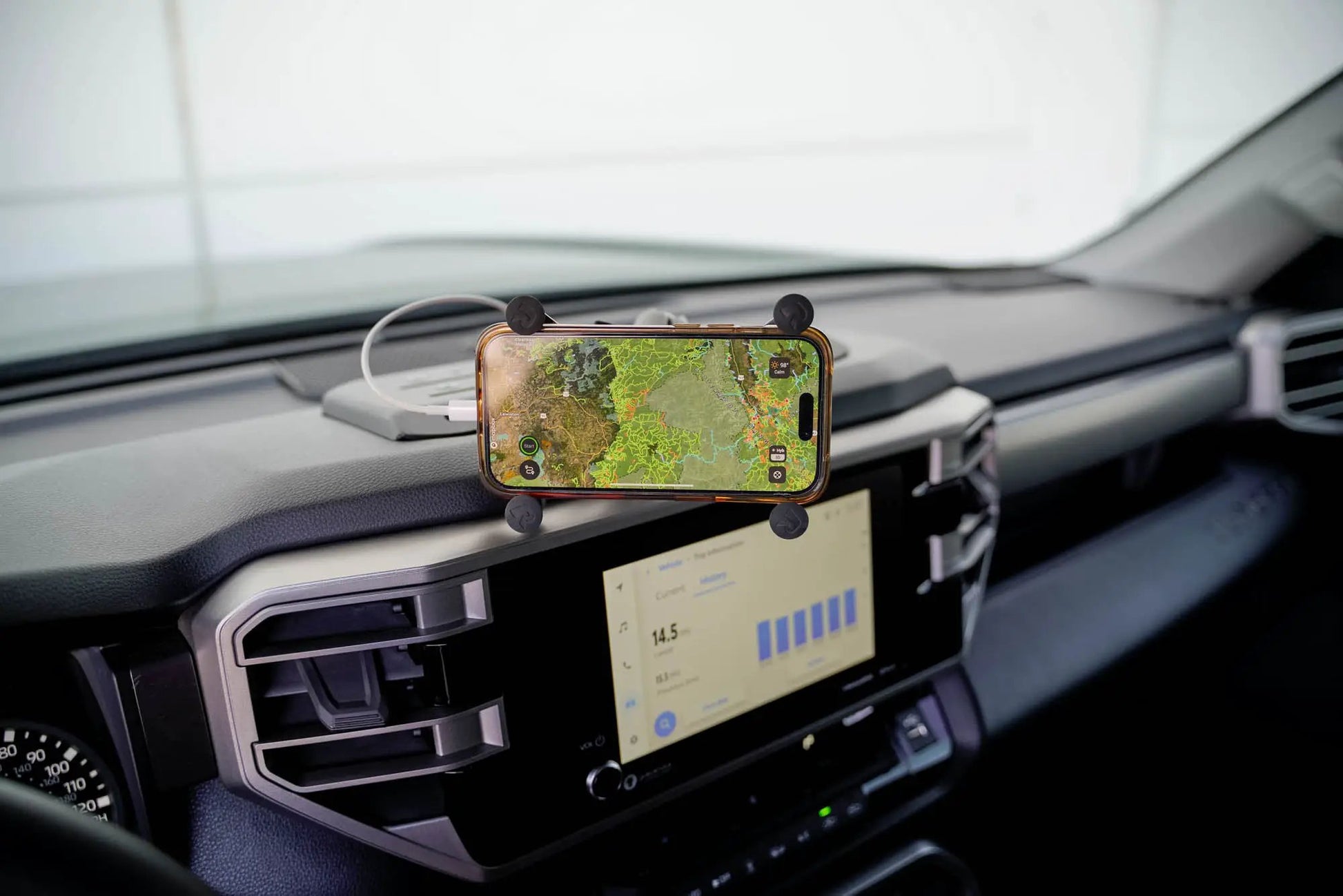DV8 Offroad Toyota Tundra & Sequoia Digital Device Dash Mount by DV8 Offroad