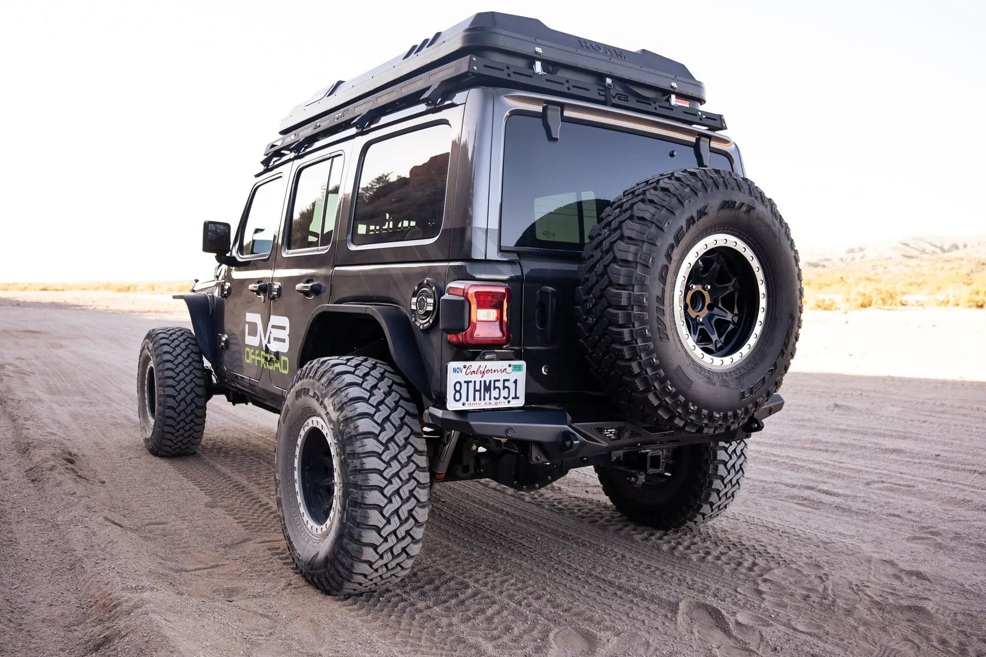 DV8 Offroad Wrangler JL Spec Series Rear Bumper by DV8 Offroad