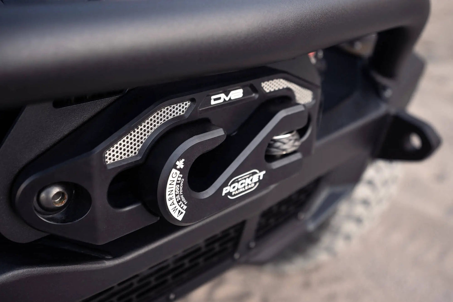 DV8 Offroad Pocket Fairlead for Synthetic Rope Winches by DV8 Offroad