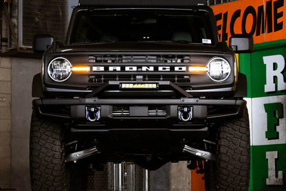 DV8 Offroad Ford Bronco Factory Modular Front Bumper Bull Bar by DV8 Offroad