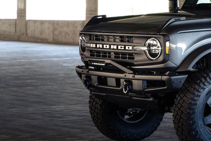 DV8 Offroad Ford Bronco Factory Modular Front Bumper Bull Bar by DV8 Offroad