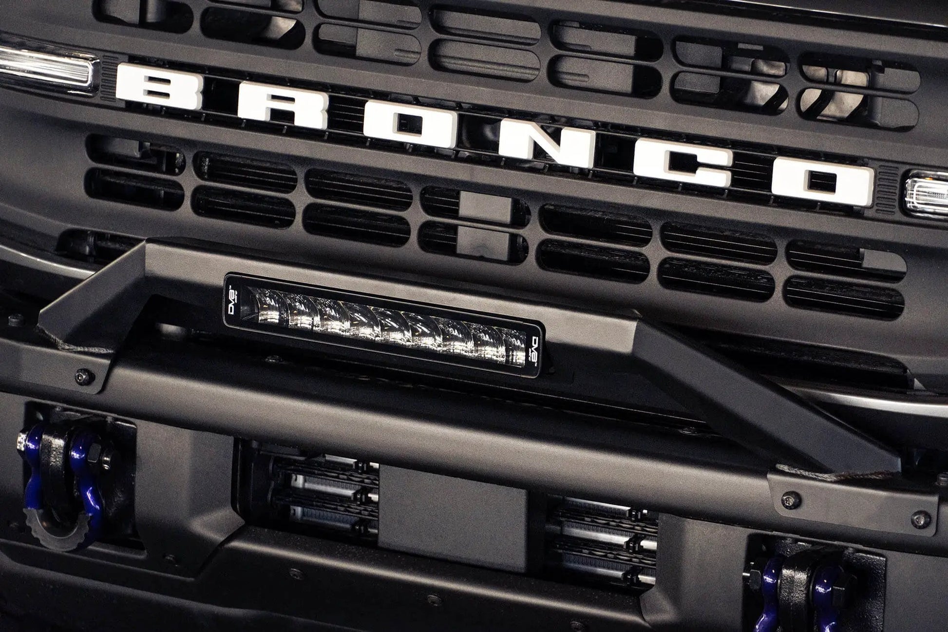 DV8 Offroad Ford Bronco Factory Modular Front Bumper Bull Bar by DV8 Offroad