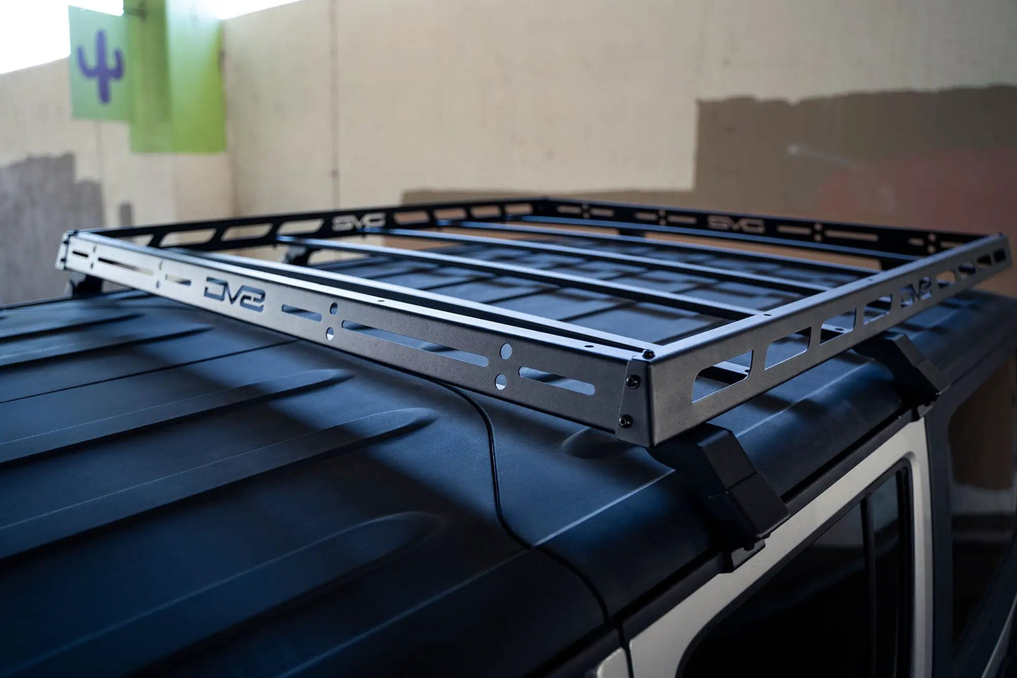 DV8 Offroad Jeep Wrangler JK Short Roof Rack by DV8 Offroad