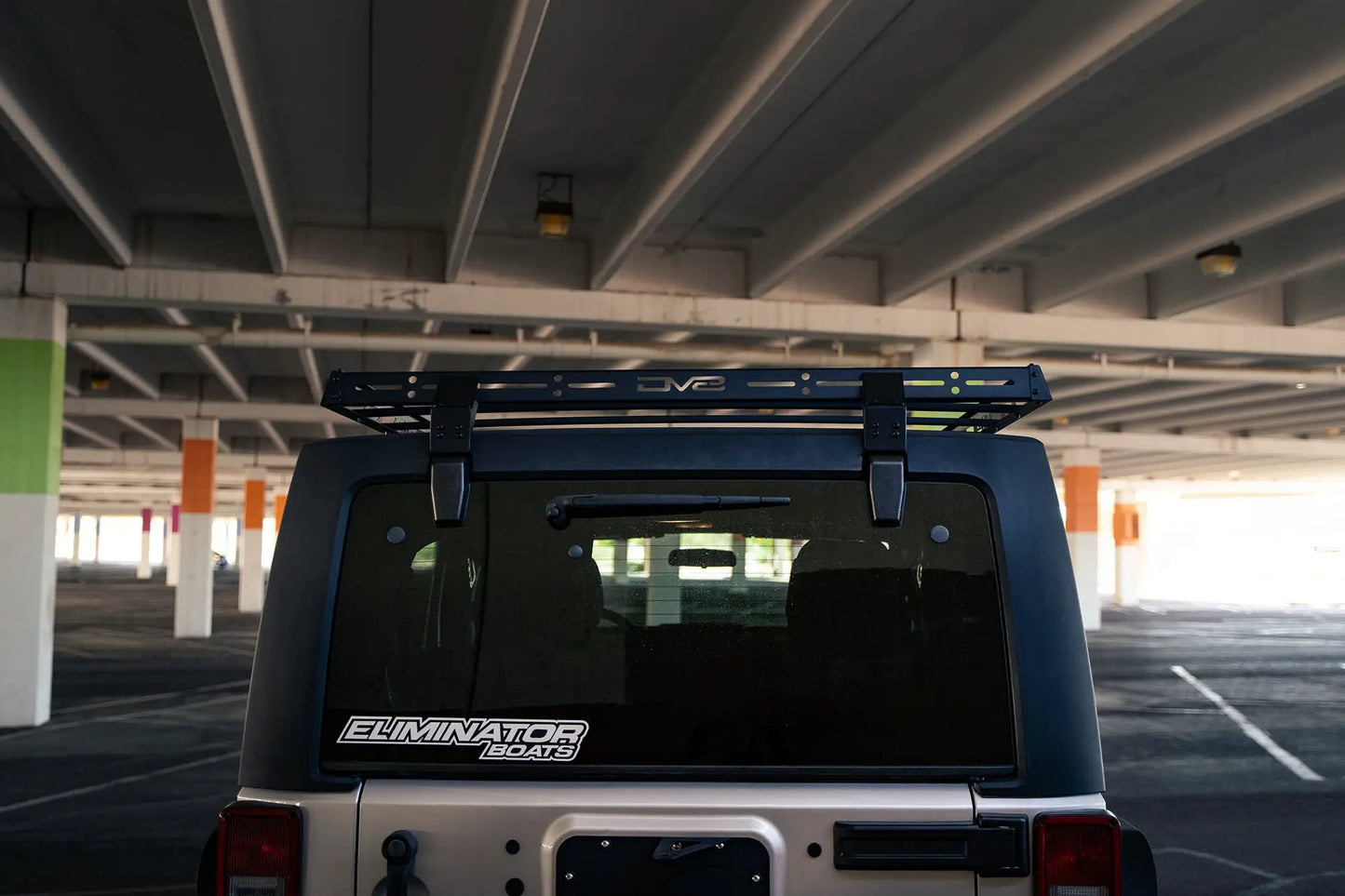 DV8 Offroad Jeep Wrangler JK Short Roof Rack by DV8 Offroad